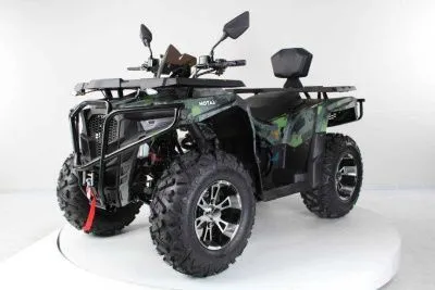 Квадроцикл Motax (Мотакс) Grizlik 300 зелёный камуфляж (машинокомплект)