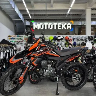 Мотоцикл кроссовый / эндуро Racer (Рейсер) RC300 - GY8V XSR оранжевый с ПТС