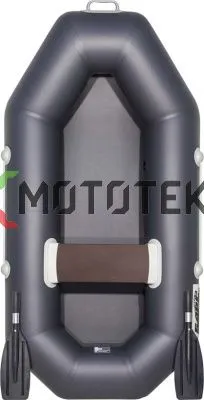 Лодка ПВХ Барс 200 с гребками зелёный