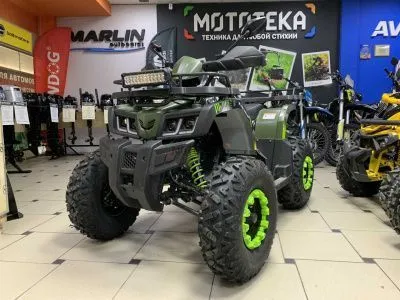 Квадроцикл Zuumav (Зуумав) REPTIL 200 (WARRIOR 200) зелёный (машинокомплект)