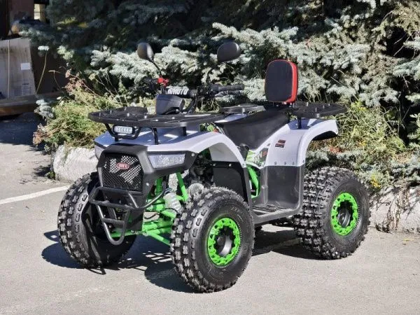 Квадроцикл детский R - MOTO (Р - Мото) Lion 125 AR белый (машинокомплект) | Мототека