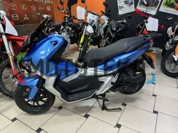 Скутер Мотомир TRACER ADV 50cc (125) синий | Мототека