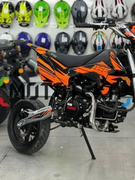 Питбайк BSE (БСЕ) PH 150 12/12 AK47 Red (025) Supermoto (комплект колёс на выбор) | Мототека