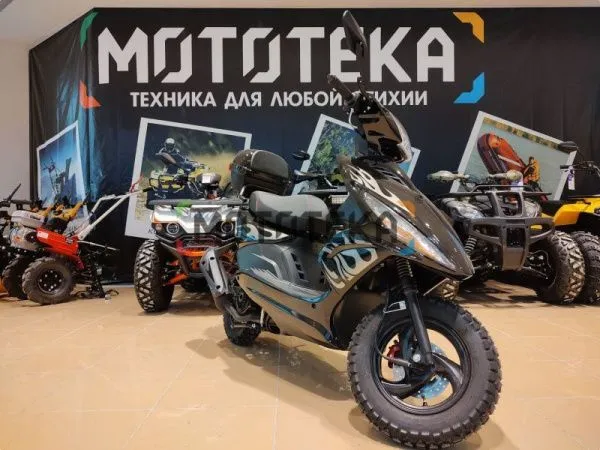 Скутер Мотомир SLASH чёрный | Мототека