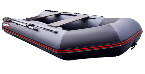 Лодка ПВХ Hunter (Хантер) 320 ЛКА зелёный в магазине Мототека по цене 41 400 ₽