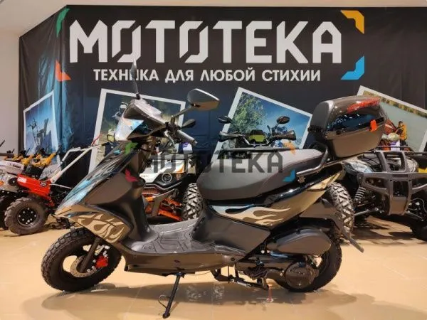 Скутер Мотомир SLASH чёрный | Мототека