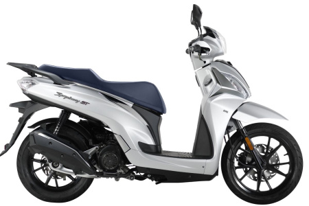Скутер SYM (Сим) Symphony ST 200 белый с ПТС - купить с доставкой, по выгодной цене в интернет-магазине Мототека
